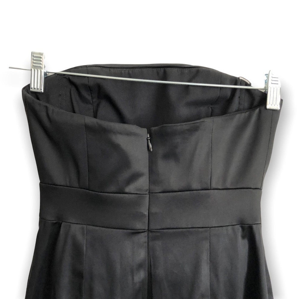 Kay Unger New York strapless rushing black dress - Picture 4 of 6
